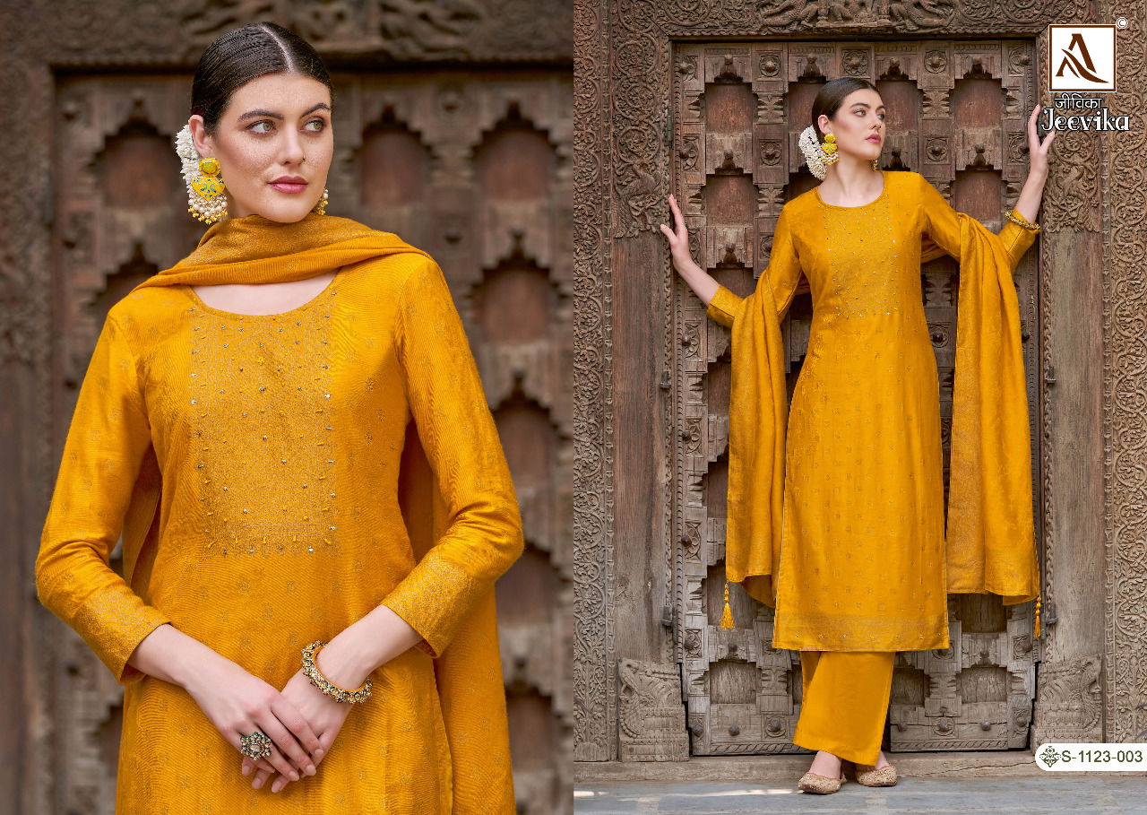 Alok Jeevika Pashmina Winter Wear Wholesale Dress Material Collection